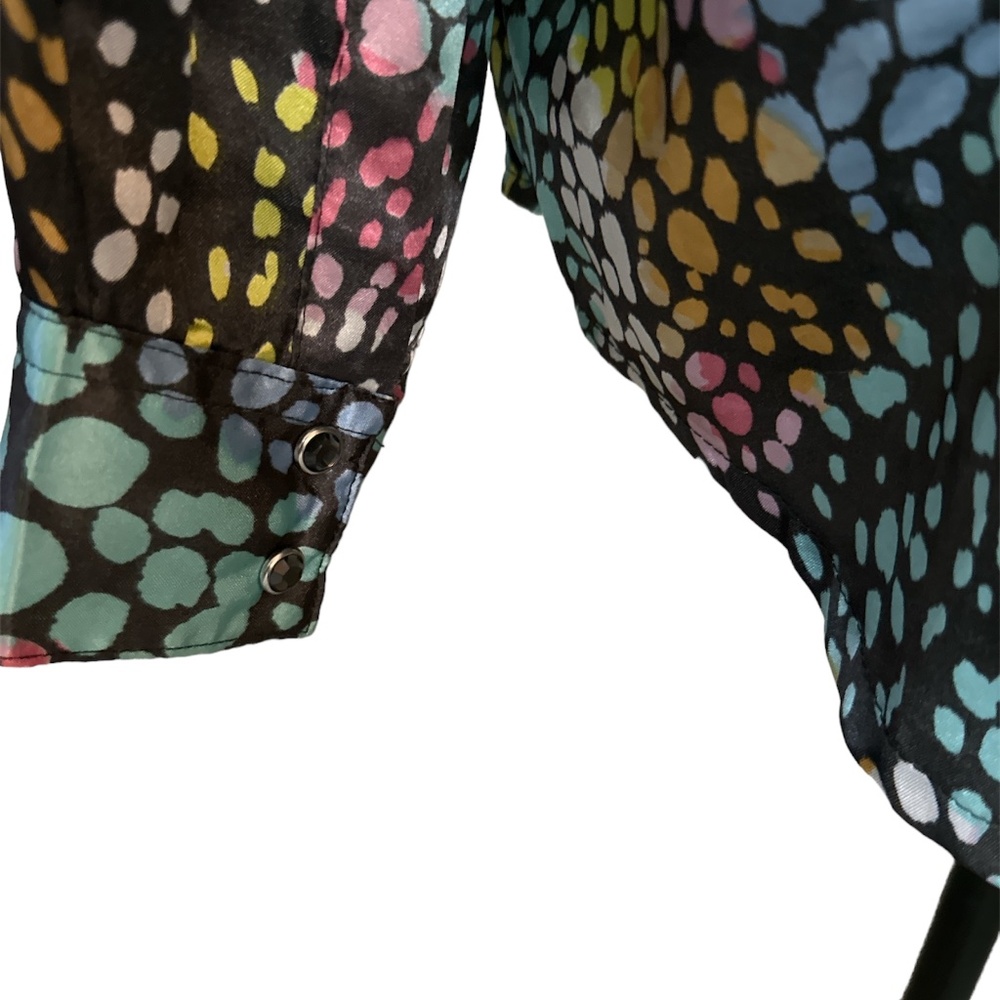 Wrangler Multicolor Button Down Shirt - image 8